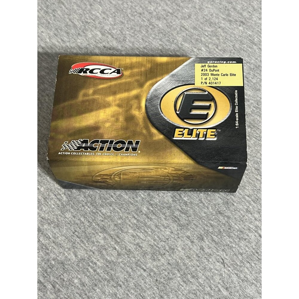 Vintage Action Elite Jeff Gordon #24 DuPont 2003 Monte Carlo 1:64 NASCAR Diecast - Picture 7 of 8